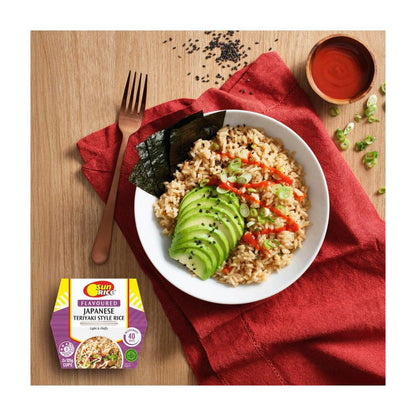 Sunrice Microwave Teriyaki Rice Cup - 250 GRAM