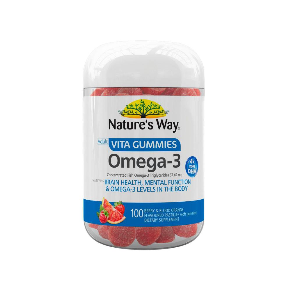 Nature's Way Adult Gummie Omega 3 - 100 Pack
