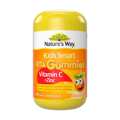 Nature's Way Kids Gummies Vitamin C + Zinc - 170 Pack