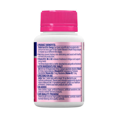 Ostelin Iron & B Energy - 30 Pack