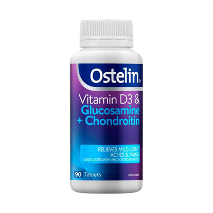 Ostelin Vitamin D3 Glucosamin & Chondroitin - 90 Pack
