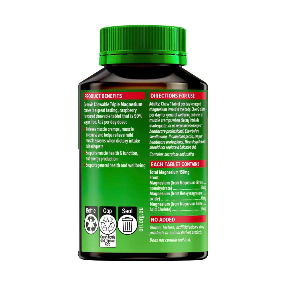 Cenovis Chewable Magnesium - 60 Pack