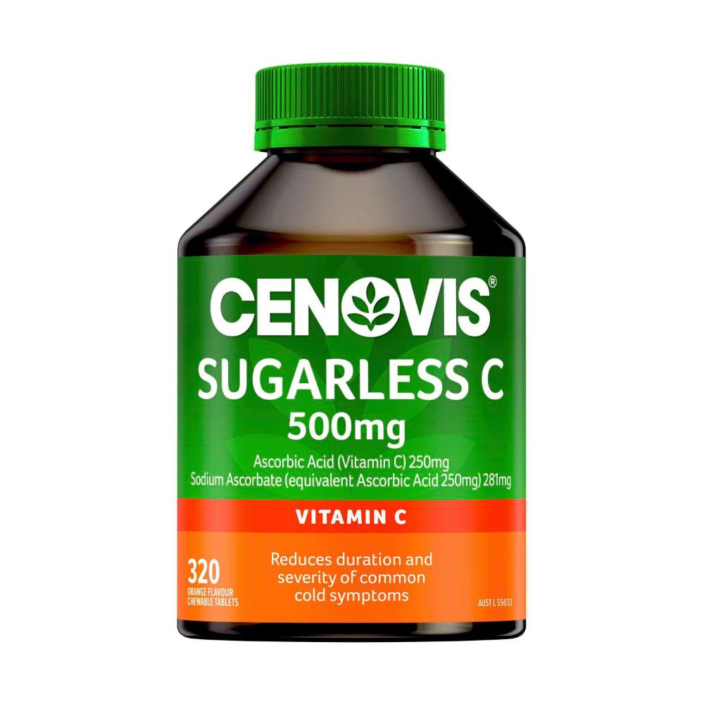 Cenovis Chewable Sugarless Vitamin C - 320 Pack