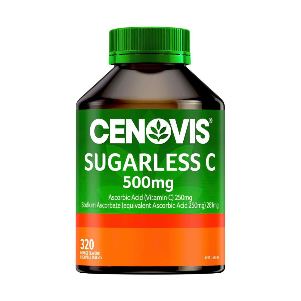 Cenovis Chewable Sugarless Vitamin C - 320 Pack