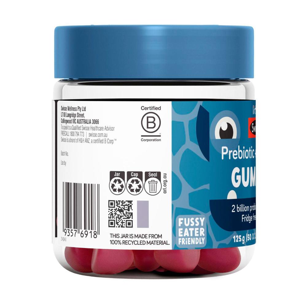 Swisse Kids Gummies Pre+probiotic - 50 Pack