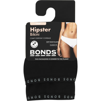Bonds Ladies Hipster Bikini Size 10 Assorted 2 Pack