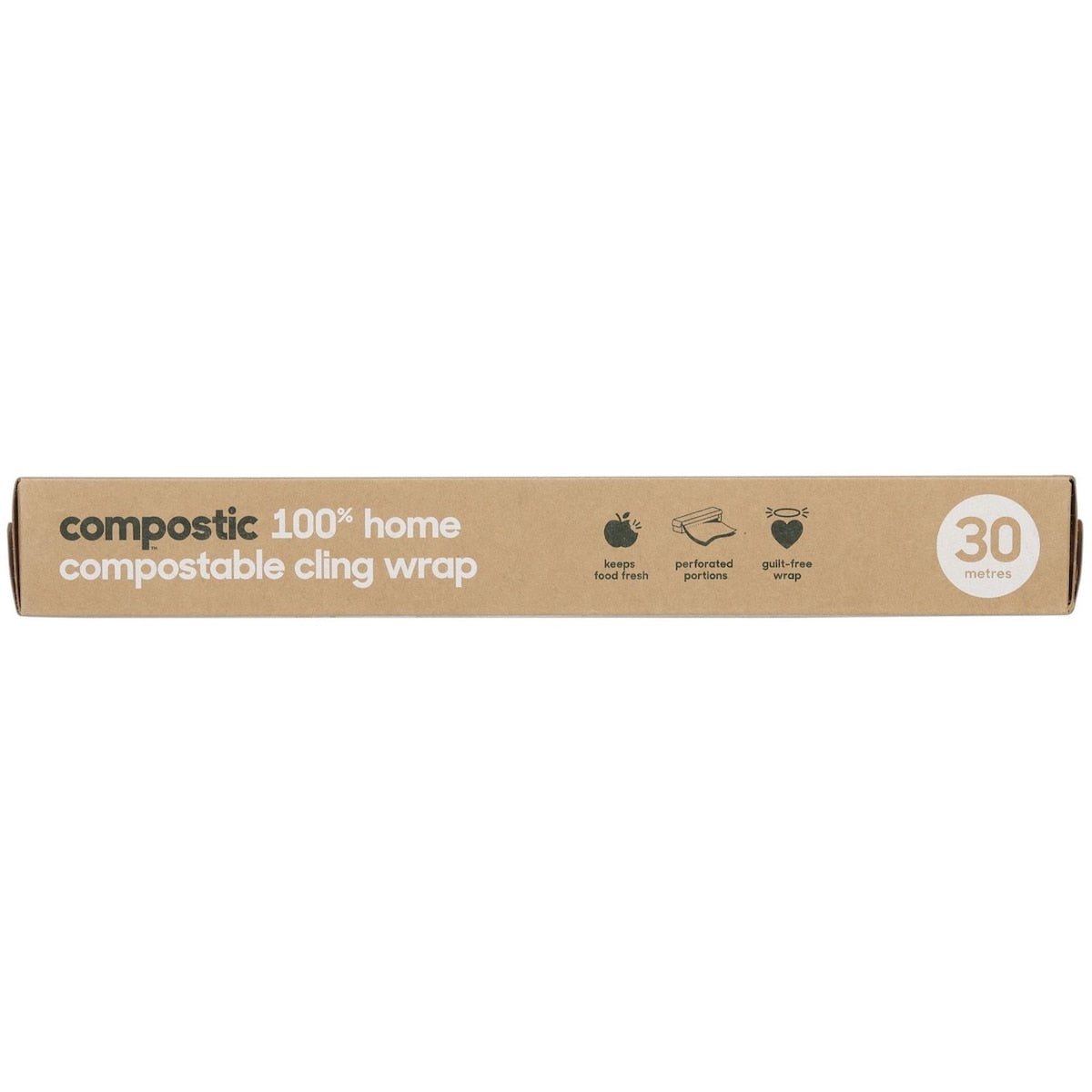 Compostic 100% Home Compostable Cling Wrap 30m Each
