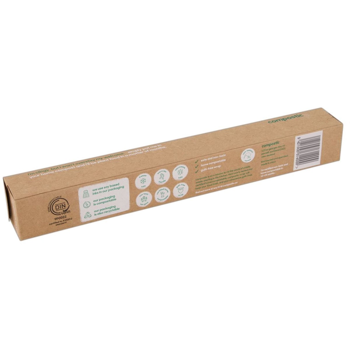 Compostic 100% Home Compostable Cling Wrap 30m Each