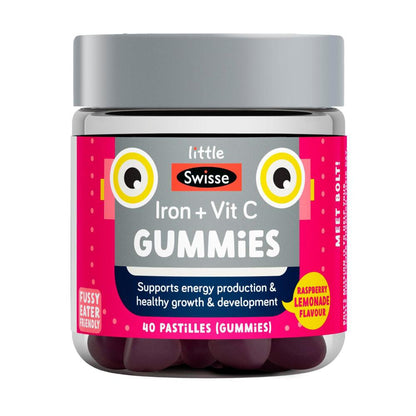 Swisse Kids Gummies Iron + Vit C - 40 Pack