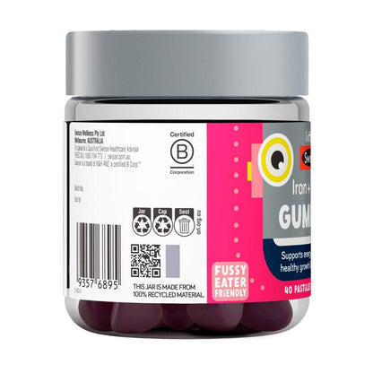 Swisse Kids Gummies Iron + Vit C - 40 Pack