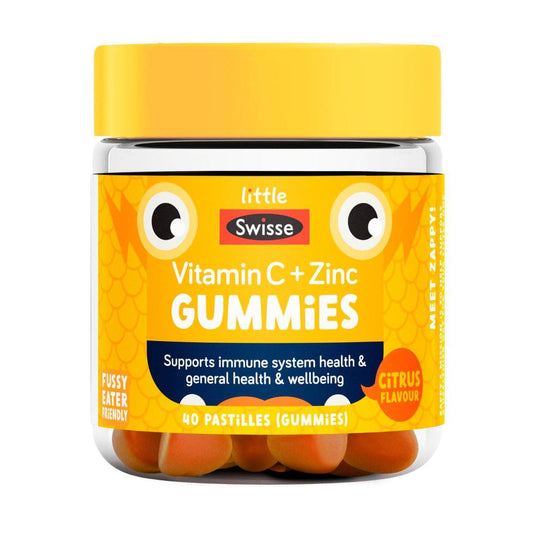 Swisse Kids Gummies Vit C + Zinc - 40 Pack
