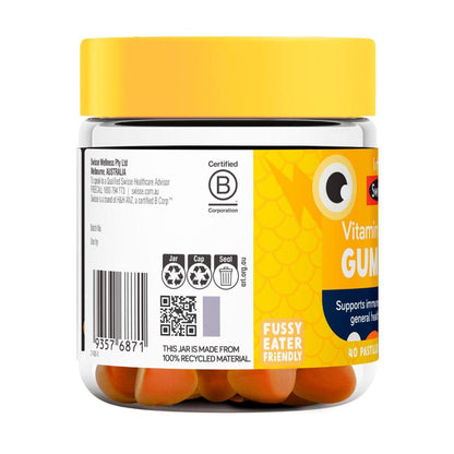 Swisse Kids Gummies Vit C + Zinc - 40 Pack