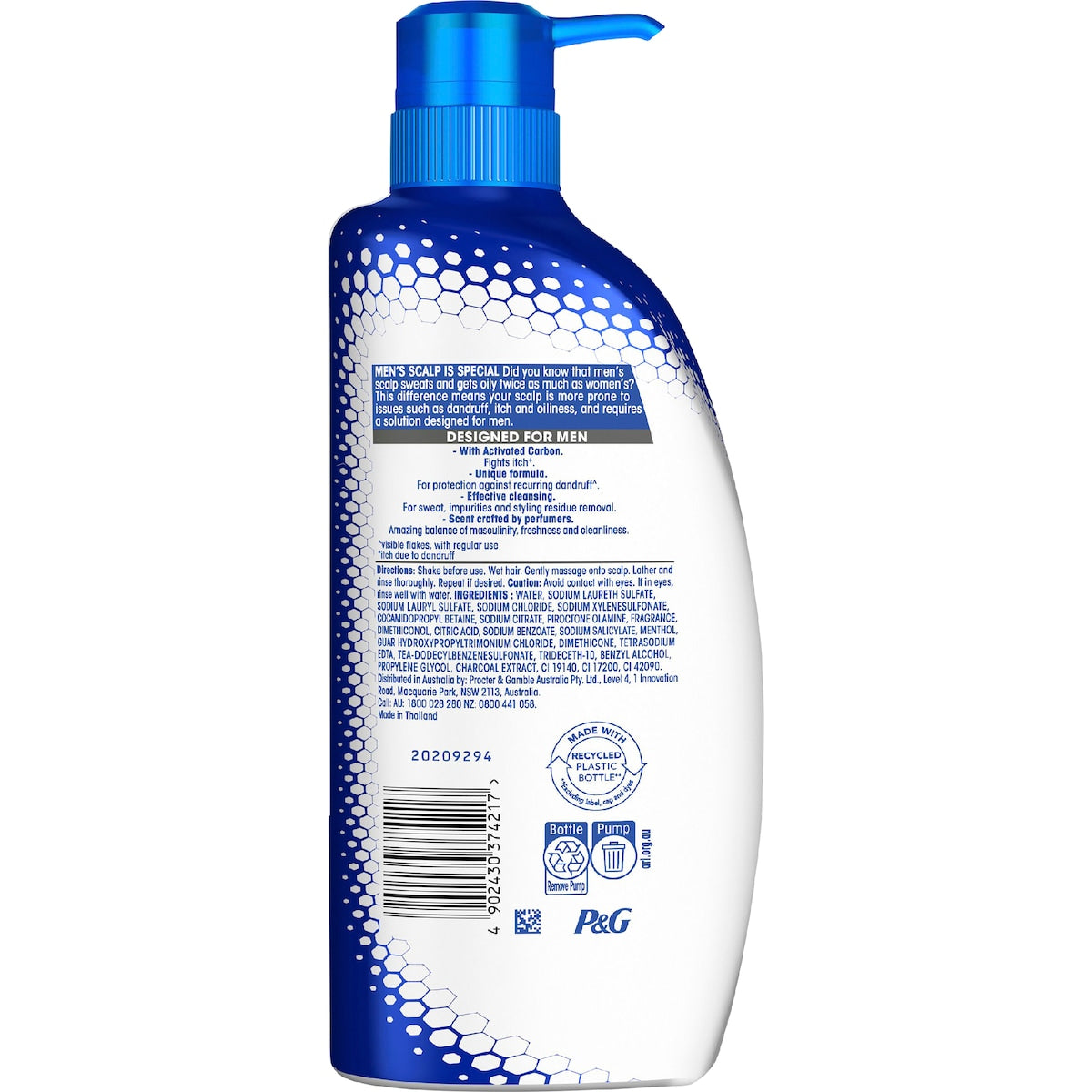 Head & Shoulders Ultra Men 2 In 1 Deep Clean Shampoo & Conditioner 750ml