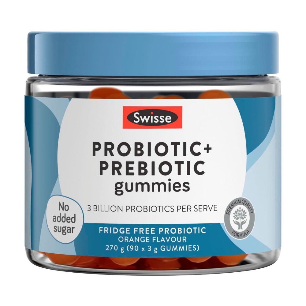 Swisse Adult Gummies Prebiotic + Probiotic - 90 Pack