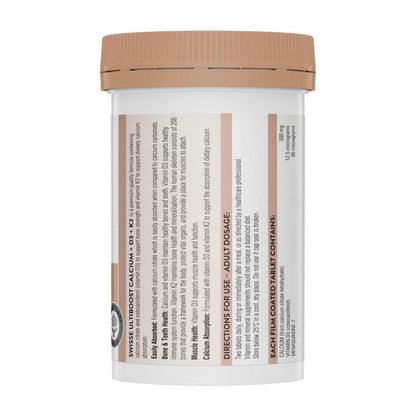 Swisse Ub Calcium + D3 + K2 - 60 Pack