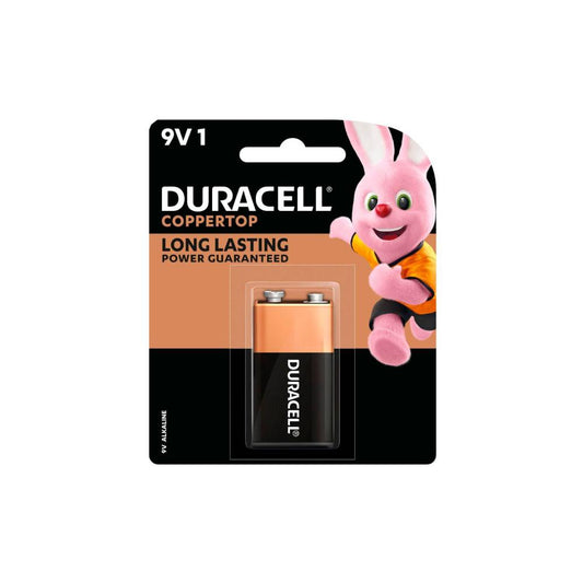 Duracell Coppertop 9v Alkaline Batteries - 1 Pack