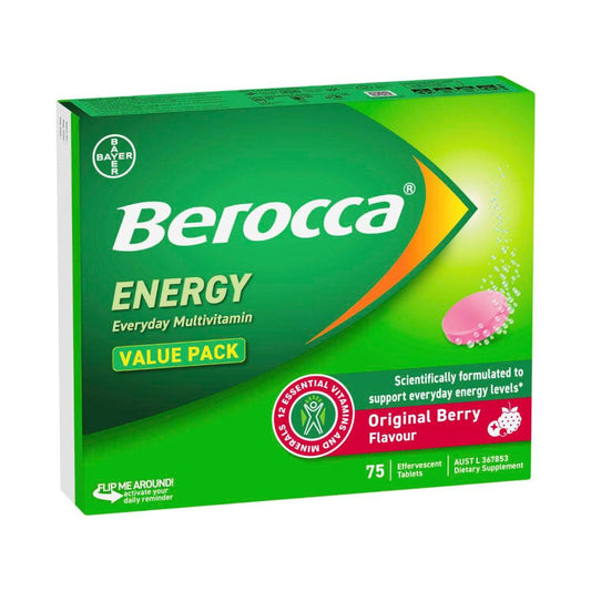 Berocca Energy Effervescent Original - 75 Pack