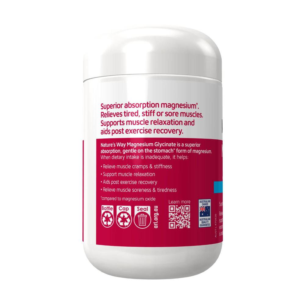 Nature's Way Magnesium Glycinat - 130 Pack