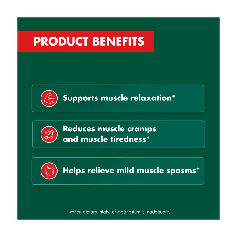 Natures Own Magnesium Night Muscle Recovery - 120 Pack