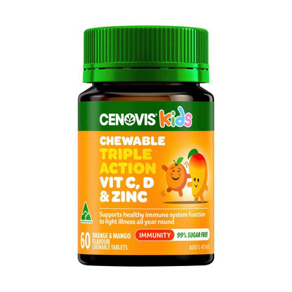 Cenovis Kids Chewable Triple Action - 60 Pack