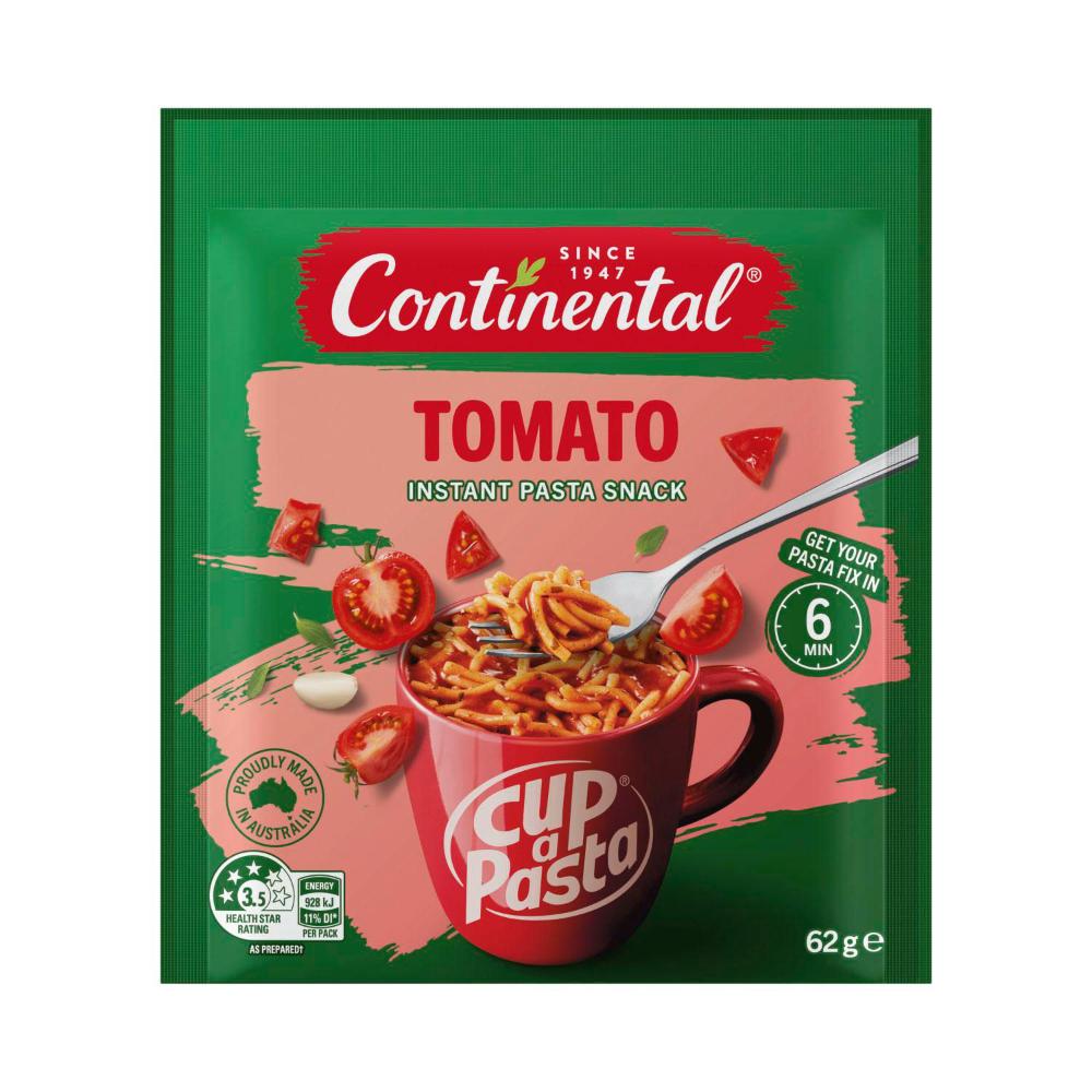 Continental Instant Pasta Tomato - 62g