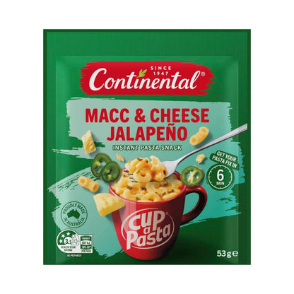 Continental Cup A Pasta Macaroni & Cheese Jalapeno - 53g