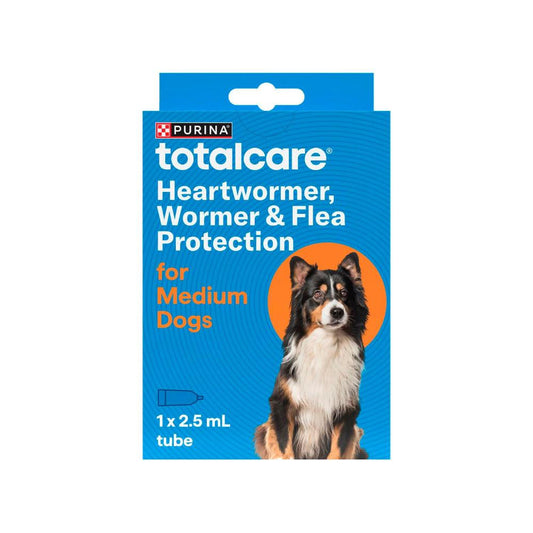 Totalcare Heartworm Flea Prot Med Dog Treatment - 1 Pack