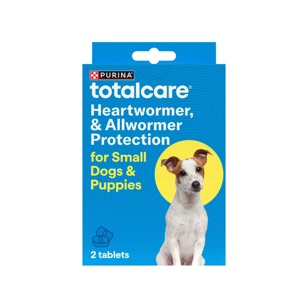 Totalcare Heartwormer Prot Puppies Small Dogs Treatment - 2 Pack