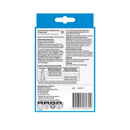 Totalcare Heartwormer Prot Puppies Small Dogs Treatment - 2 Pack
