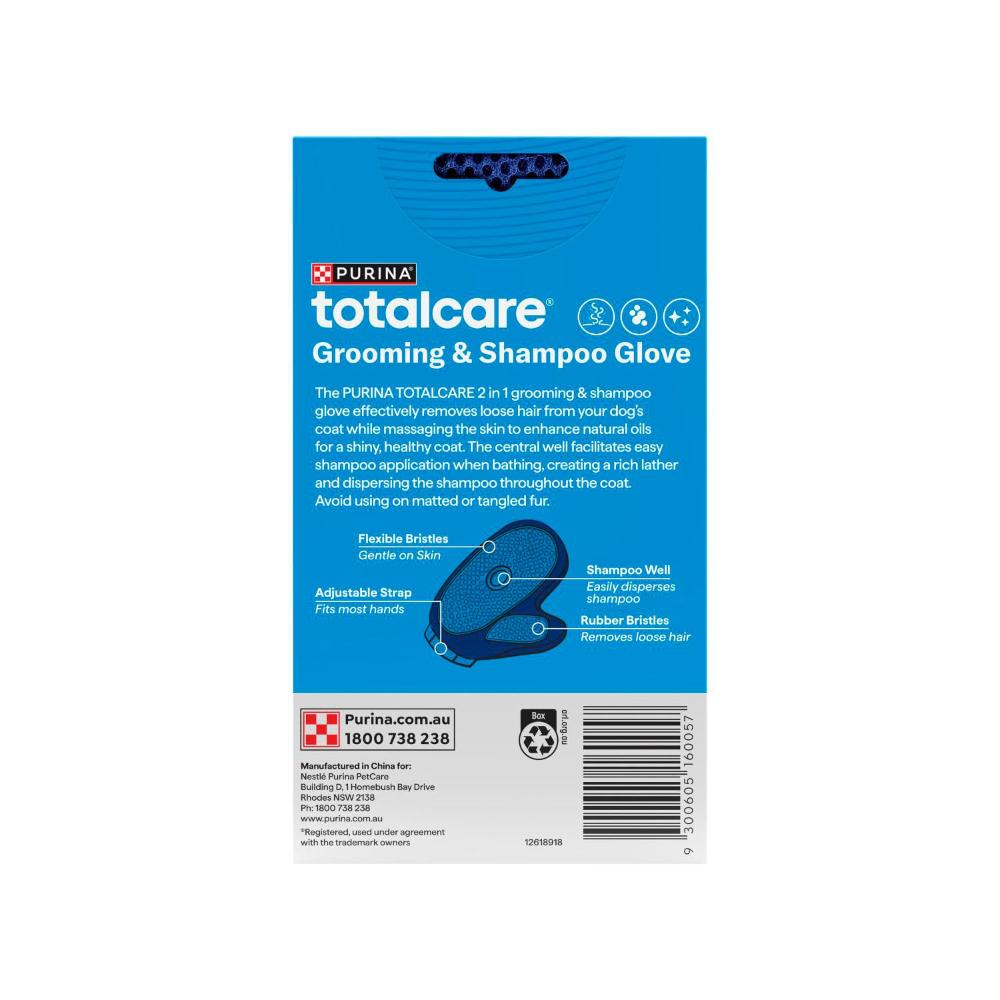 Totalcare Shampoo & Grooming Glove - 1 Pack