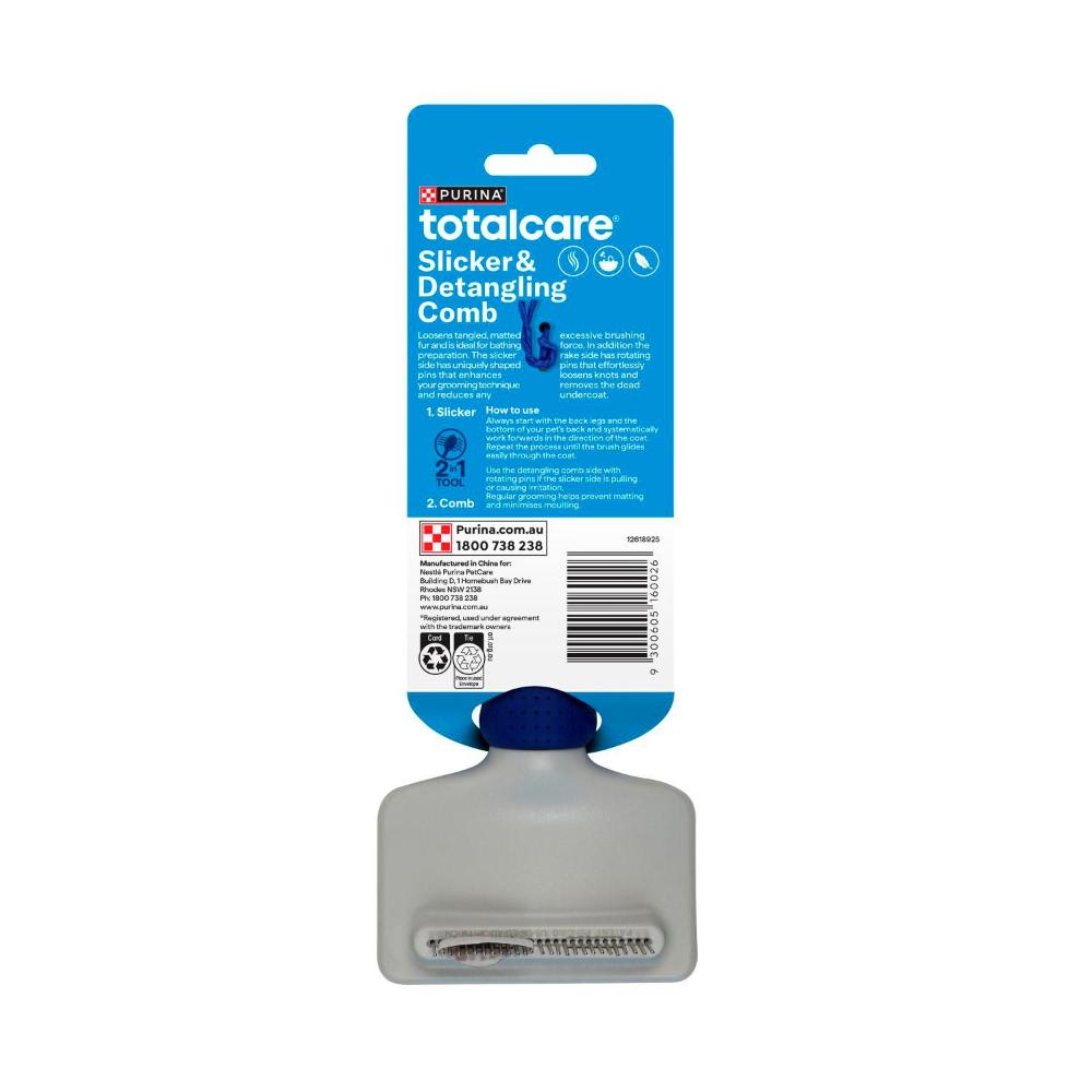 Totalcare Flexi Slicker & Comb - 1 Pack