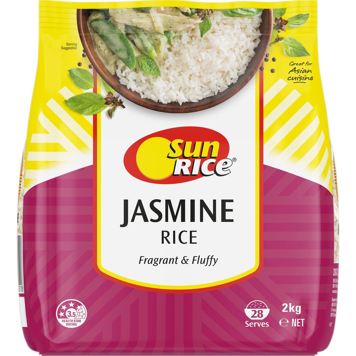 Sunrice Jasmine 2kg