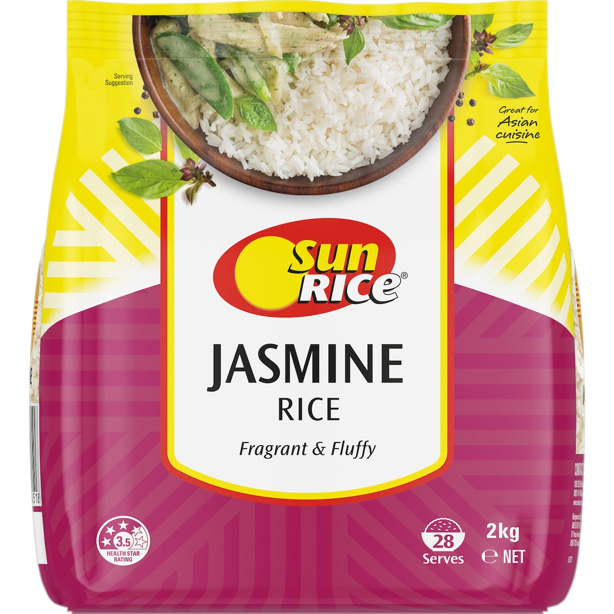 Sunrice Jasmine 2kg