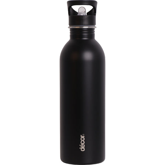 Decor Snap N Seal Stainless Steel Water Drink Bottle 1l Each
