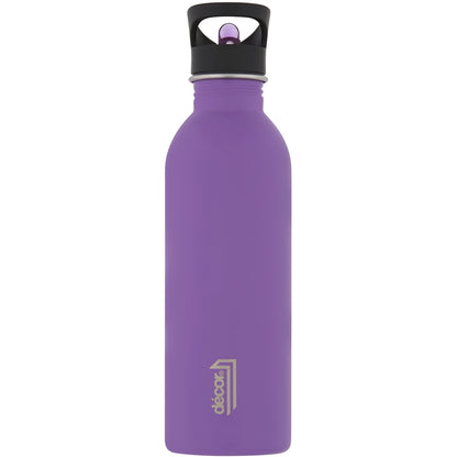 Decor Snap N Seal Stainless Steel Water Drink Bottle 1l Each