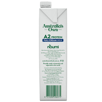 Australias Own A2 Protein Full Cream Uht Milk 1l
