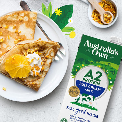 Australias Own A2 Protein Full Cream Uht Milk 1l