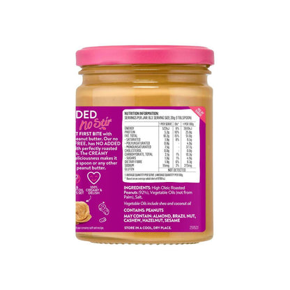 Mayver's Lovli Spoon No Sugar No Stir Crunchy Peanut Butter - 325g