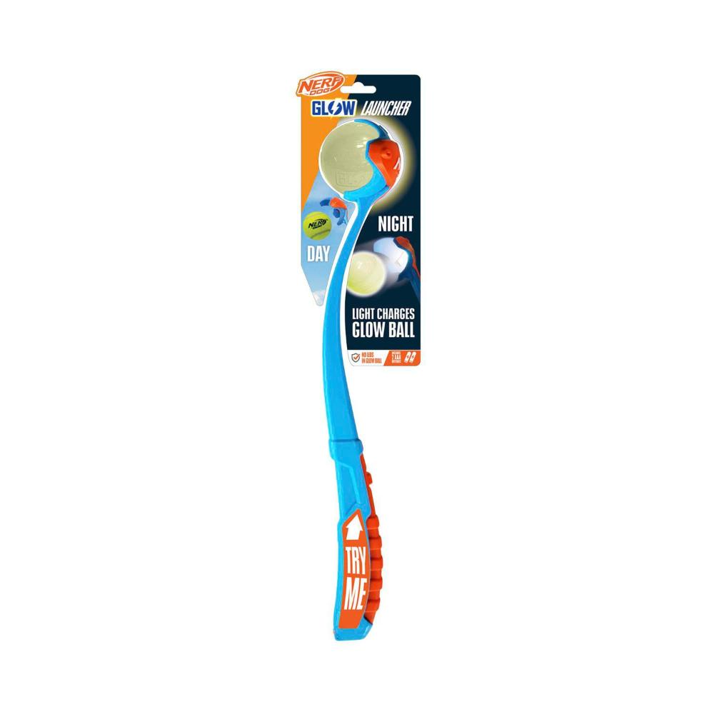 Nerf Dog 18in Led Air Strike Charging Glow Ball With Try Me Function 2 X AAA Batteries - 1 Pack