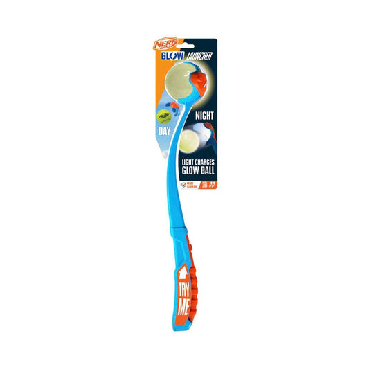 Nerf Dog 18in Led Air Strike Charging Glow Ball With Try Me Function 2 X AAA Batteries - 1 Pack