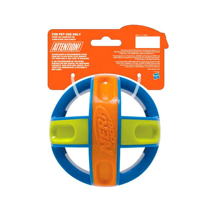 Nerf Dog 5in Giggle Ball Blue/ Green/ Orange - 1 Pack
