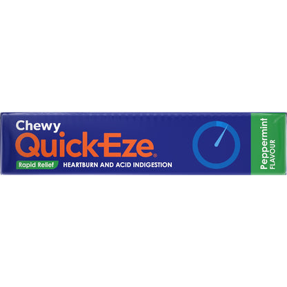 Quick-eze Antacids Peppermint Chewy 8 Pack
