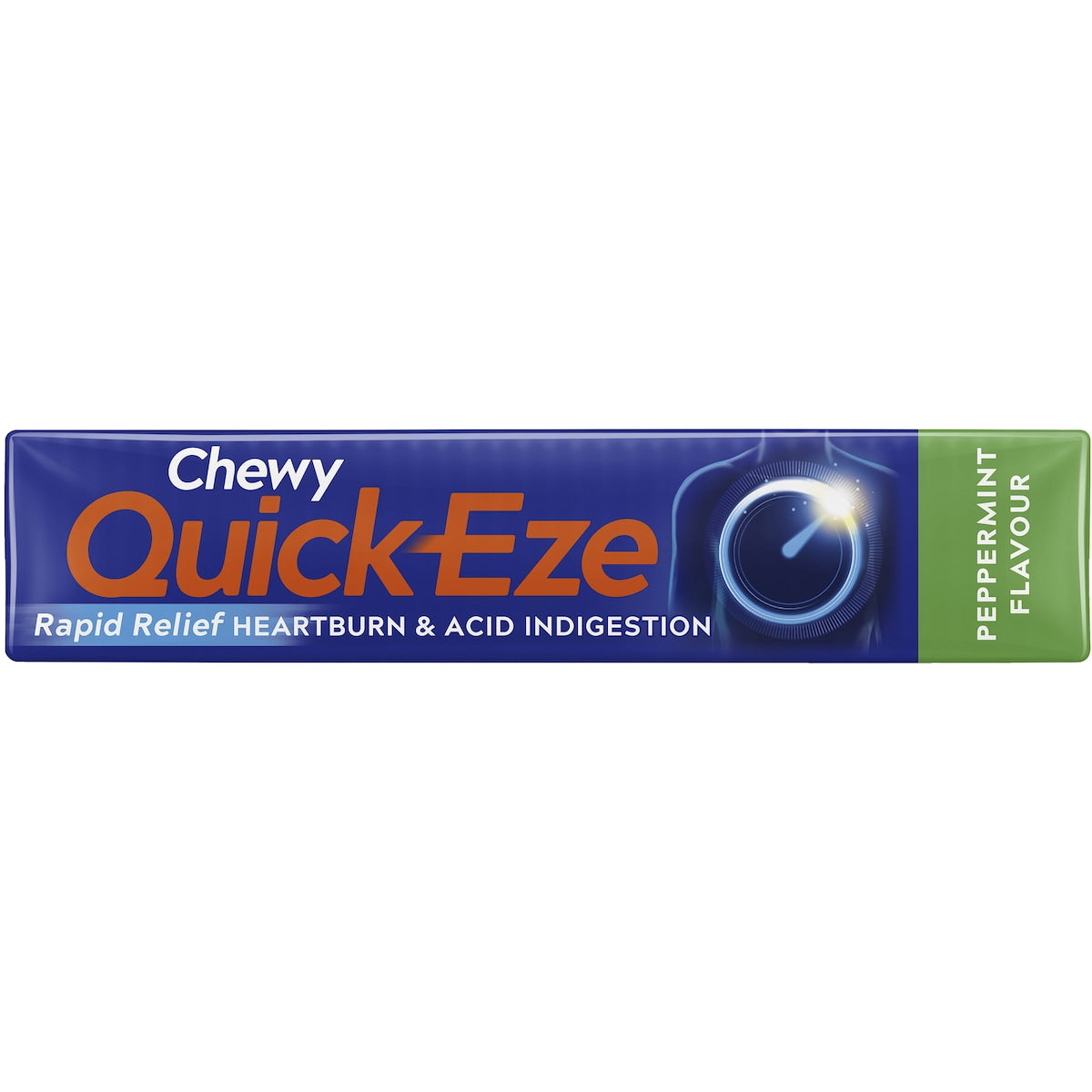 Quick-eze Antacids Peppermint Chewy 8 Pack
