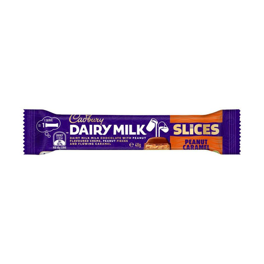 Cadbury Peanut Caramel Slice Chocolate Bar - 48g