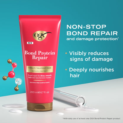 Ogx Bond Protein Repair 1 Minute Treatment Mask 200ml