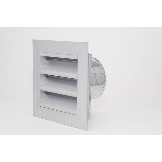 Pacific Air 125mm Aluminium Weatherproof Louvre Vent