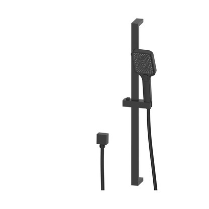 Mondella Wels Multifunction Rail Shower - 1180mm - Black Matte - 9L/min