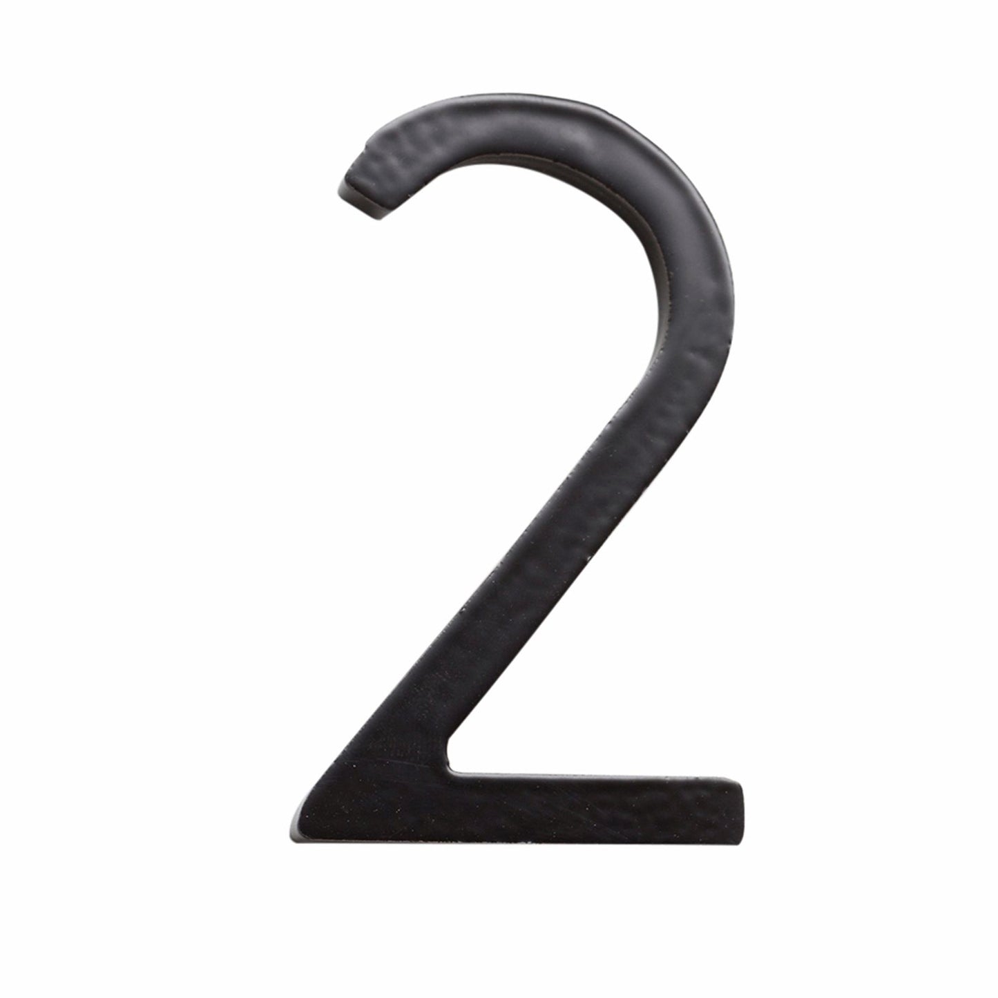 Sandleford House Number 2 - 75mm - Black