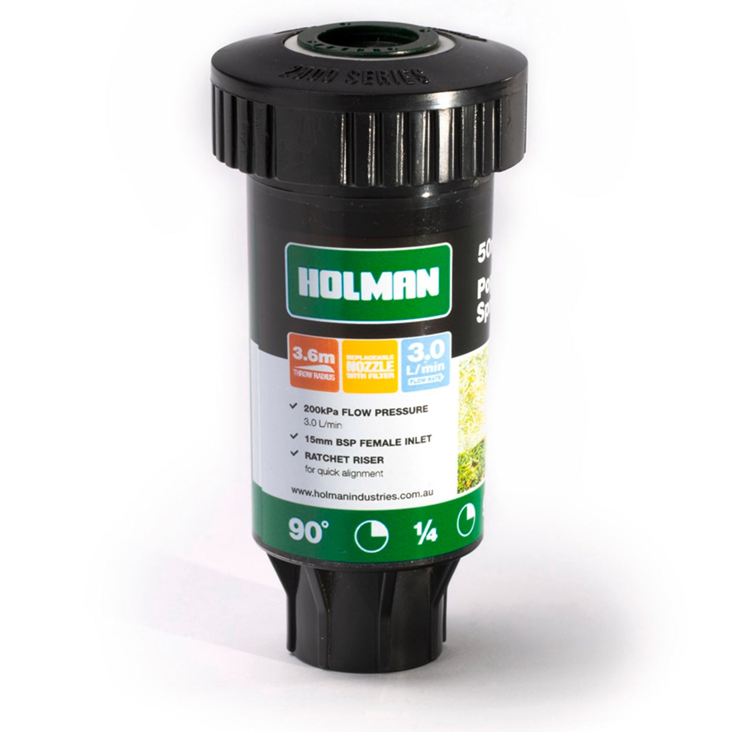 Holman Pop Up Sprinkler - 50mm - Quarter Circle