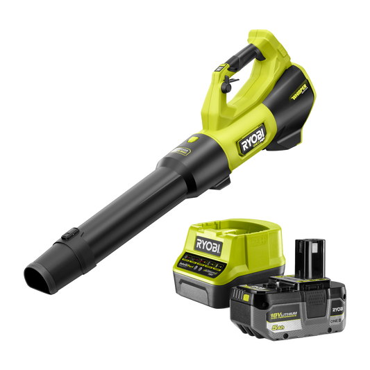 Ryobi ONE+ HP Jet Blower Kit - 510CFM - 5.0Ah